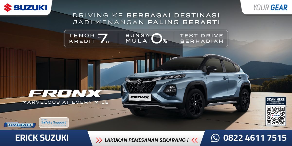 SUZUKI FRONX BANNER